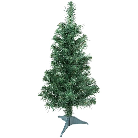 Northlight 18" Unlit Traditional Green Pine Artificial Christmas Tree